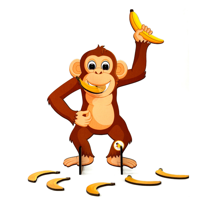 Feed the Monkey Game for Kids