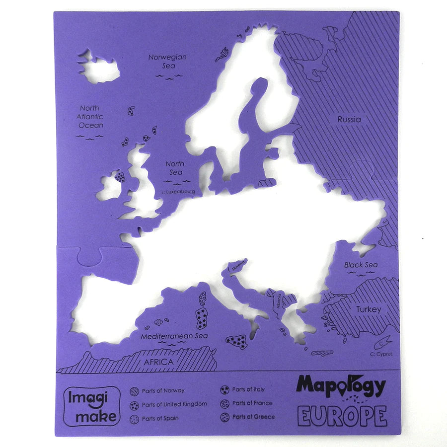 Mapology: Europe Map Puzzle