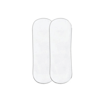 Wet-Free Microfiber Terry Soaker Inserts for Baby Cloth Diapers - Pack of 2