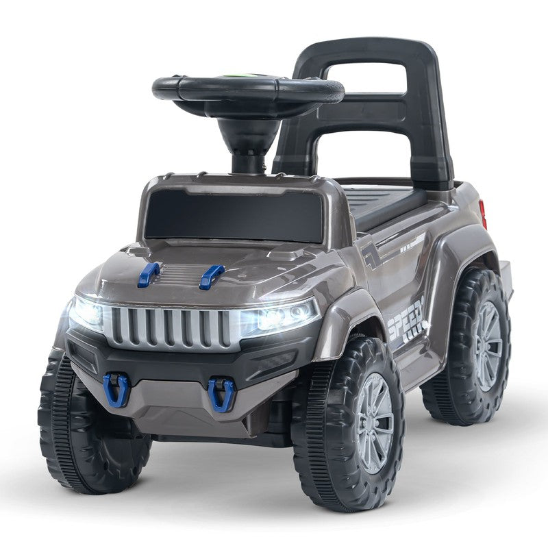 Manual Push Ride-On Speedy Baby Car Music Lights (1-3 Years)