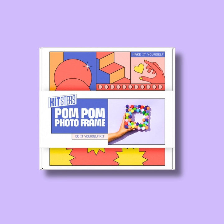 DIY Pom Pom Photo Frame Kit