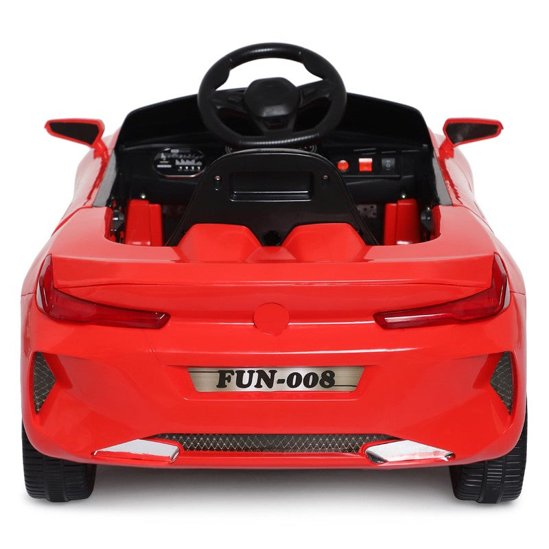 Battery Operated Ride-On | Electric Motor & Double Battery Of 6V Car | Red | COD Not Available