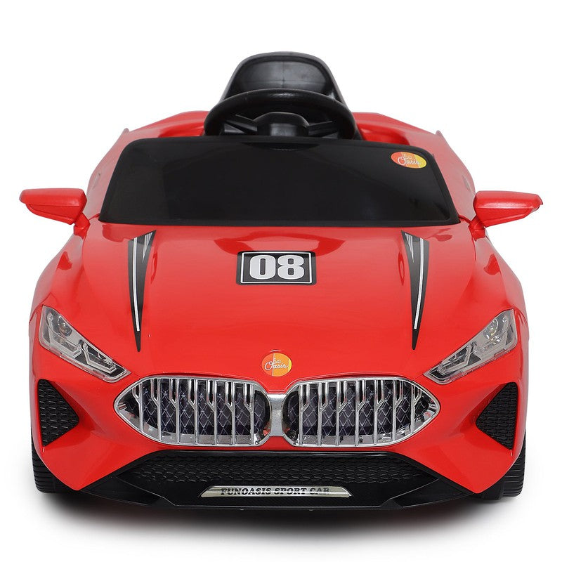 Battery Operated Ride-On | Electric Motor & Double Battery Of 6V Car | Red | COD Not Available