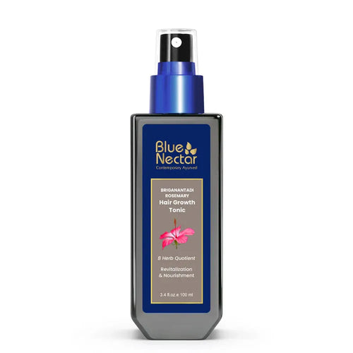 Blue Nectar Rosemary Hair Tonic for Hair Growth (8 Herbs) - 100ml