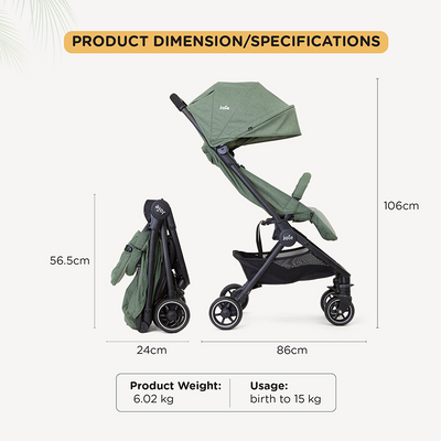 Joie Pact Stroller (Laurel) - COD Not Available