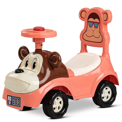 Noddy Ride on Baby Car for Kids, Baby Ride on Car with Music & Horn Button-Kids Ride On Push Car for Children | Ride on Toys Kids Baby Car | Ride on Car for Kids - COD Not Available