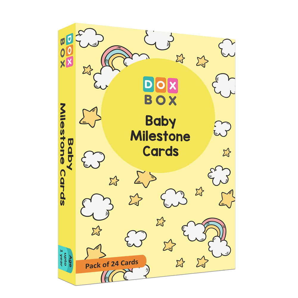 Baby Milestones Flashcards -Pack of 24