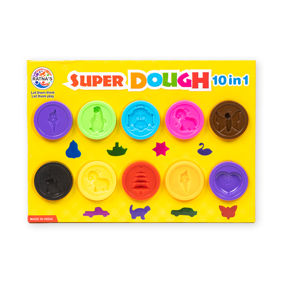 Return Gifts (Pack of 3,5,12) Super Dough Kit 10 in 1