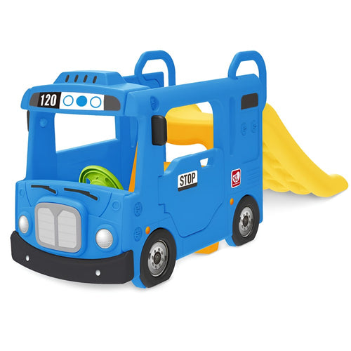 YAYA Blue Compact Bus Slide (1-6 Years)