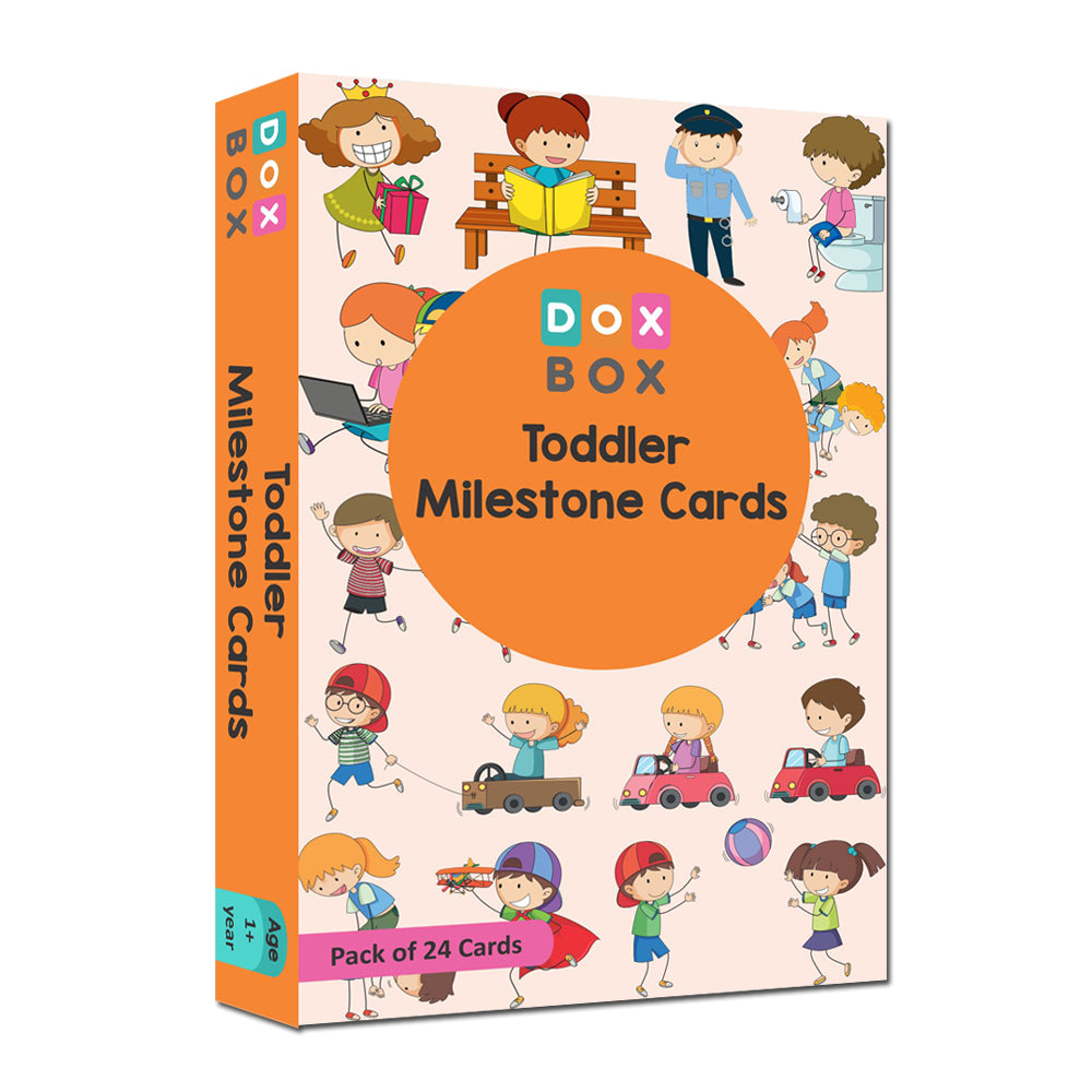 Baby Boy Milestone Cards- Pack of 24