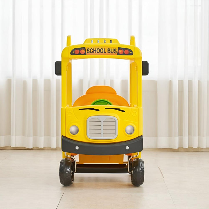 YAYA Bus Roof Top Car Ride On with Lights & Music (1.5-8 Years)