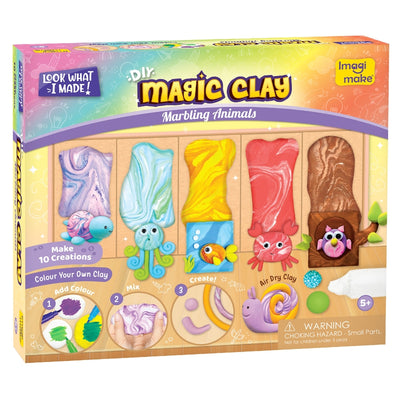 Magic Clay - Marbling Animals Activity Kit