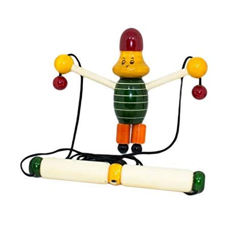 Rope Climbing Joker Classic Wooden Toy