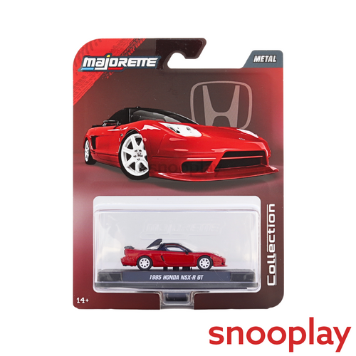 Majorette Original 1995 Honda NSX-R GT Licensed Diecast Car | 1:64 Scale (7 Years till Grown Ups)