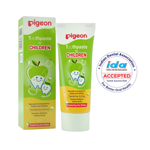 Pigeon Toothpaste for Children - Contains Xylitol to Reduce Cavity