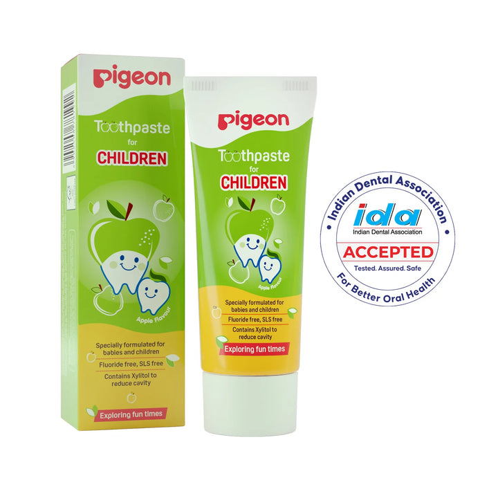 Pigeon Toothpaste for Children - Contains Xylitol to Reduce Cavity