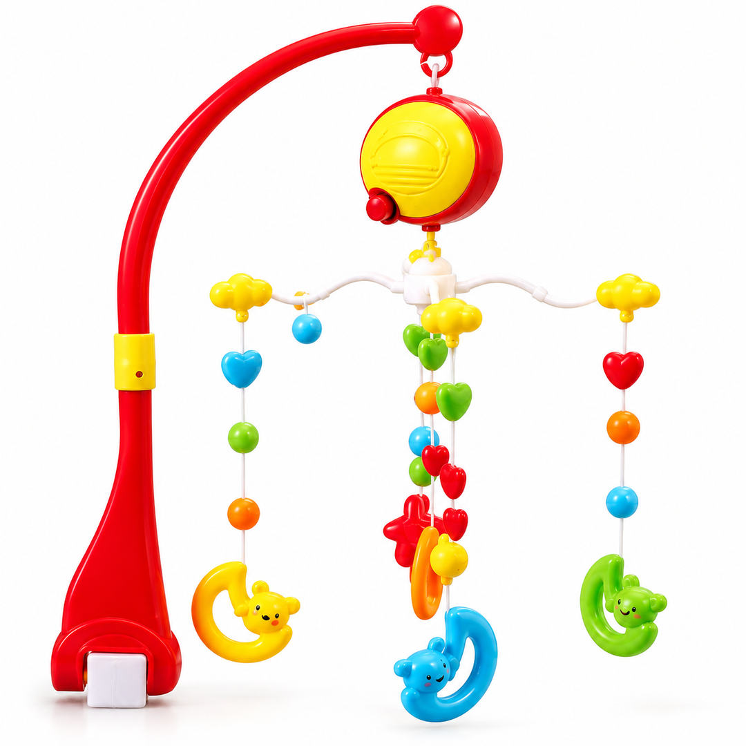 Music Bed-Bell Series Baby Crib | Musical Hanging Bed Bell Toy for Infants