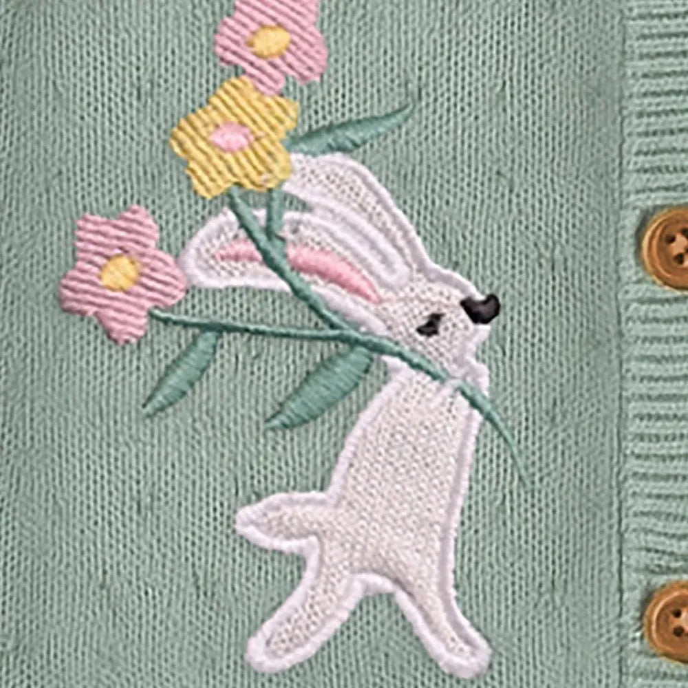 Mi Arcus Stylish Fine Knit Sweater - Button Opening