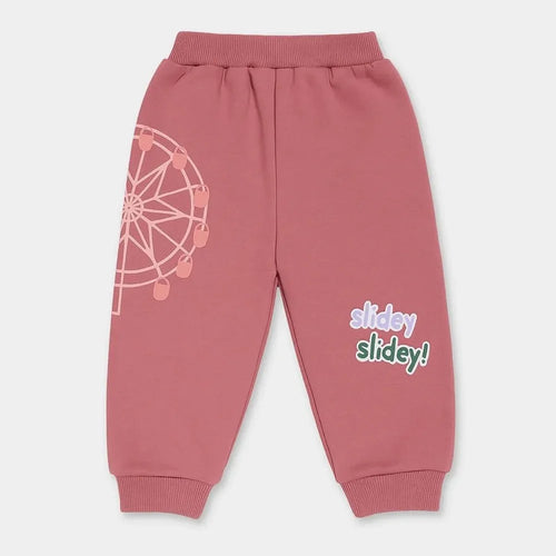 Mi Arcus Blended Fleece Pink Jogger