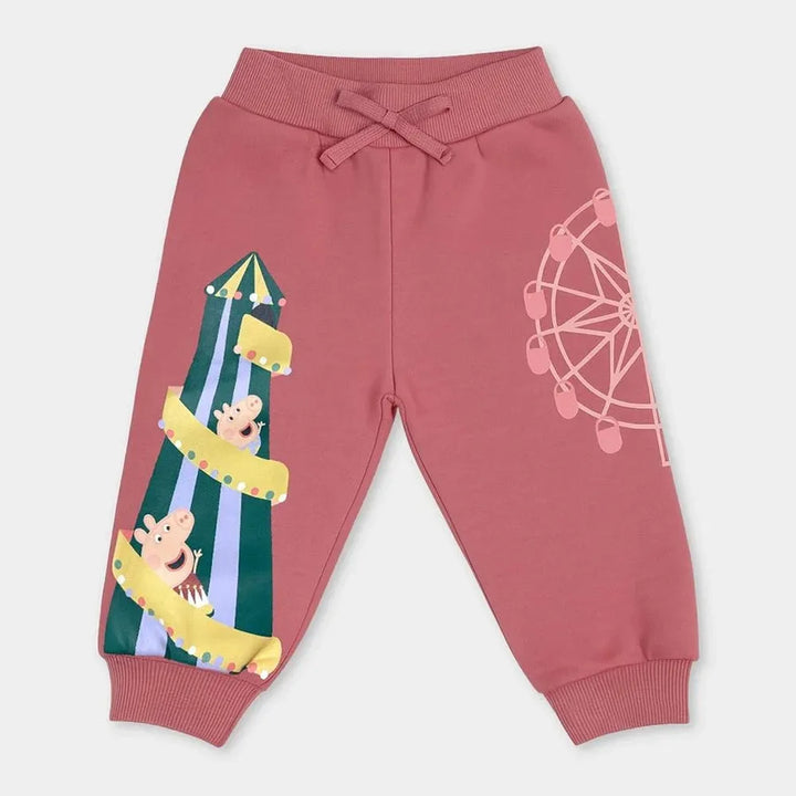 Mi Arcus Blended Fleece Pink Jogger