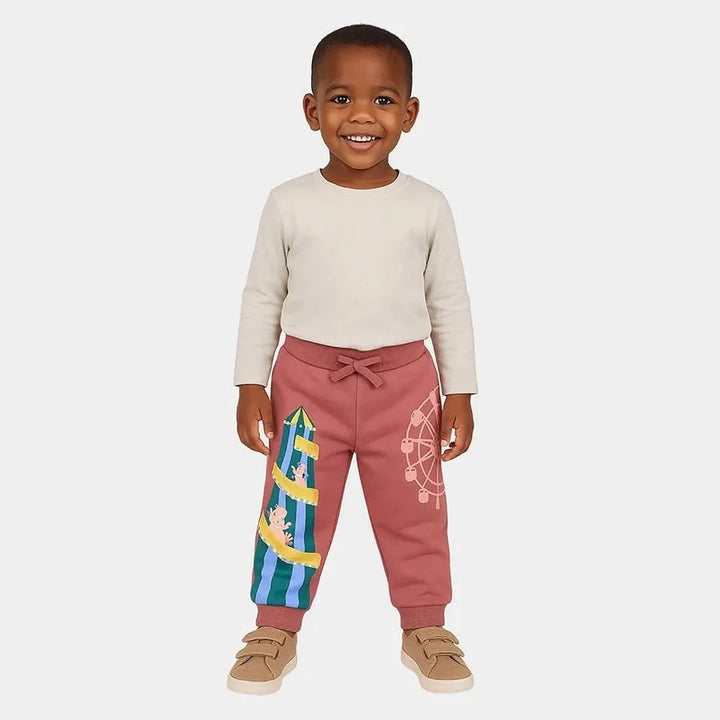 Mi Arcus Blended Fleece Pink Jogger