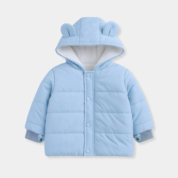 Mi Arcus Ns Jacket with Ribbed Cuffs, 3D Ear Hood & Detachable Mittens