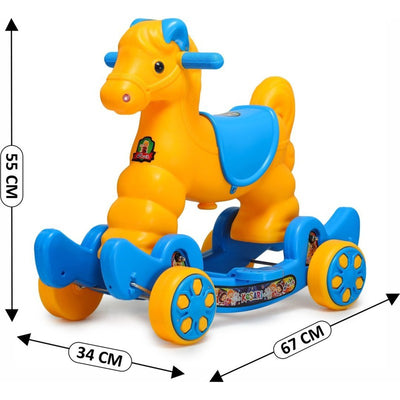 Horse Rideons & Wagons (Blue, Orange)