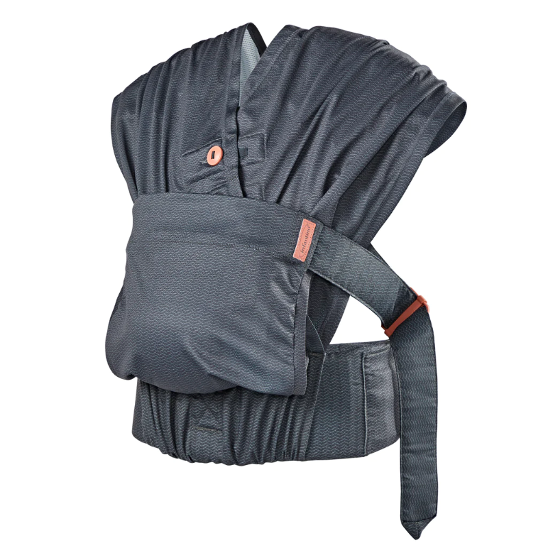 Hug & Cuddle Adjustable Hybrid Wrap Carrier (Black)