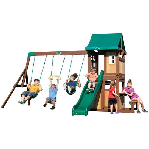 Lakewood Play Tower with Swings & Slide (2-4 Years)