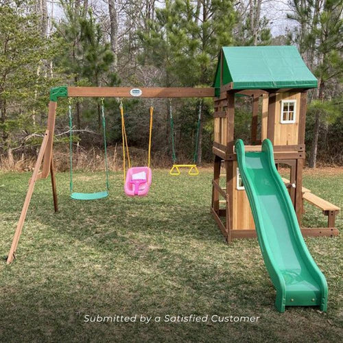 Lakewood Play Tower with Swings & Slide (2-4 Years)