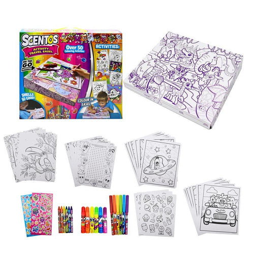 Scentos Scented Activity Travel Easel (3-15 Years)
