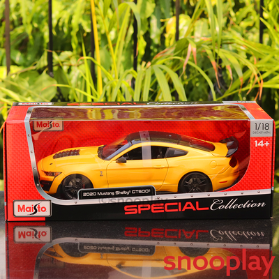 Diecast 2020 Mustang Shelby GT500 Car Scale Model 1:18