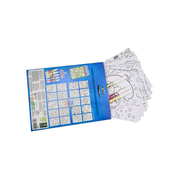 Scentos Clean Colouring Markers - Adventure (6-15 Years)