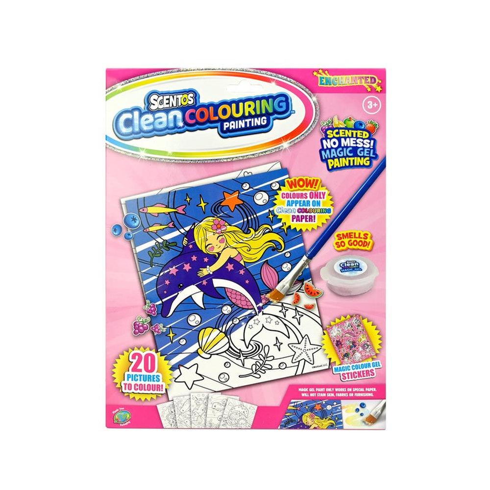 Scentos Clean Painting Kit - Enchanted (6-10 Years)