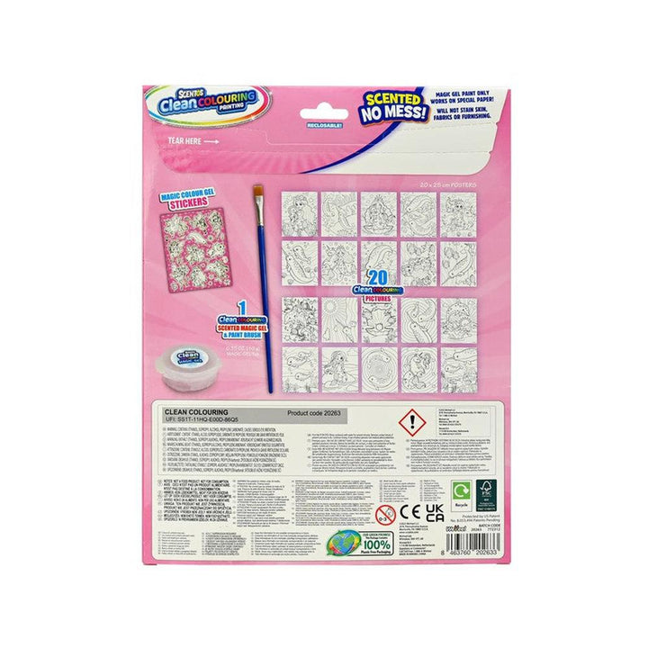 Scentos Clean Painting Kit - Enchanted (6-10 Years)
