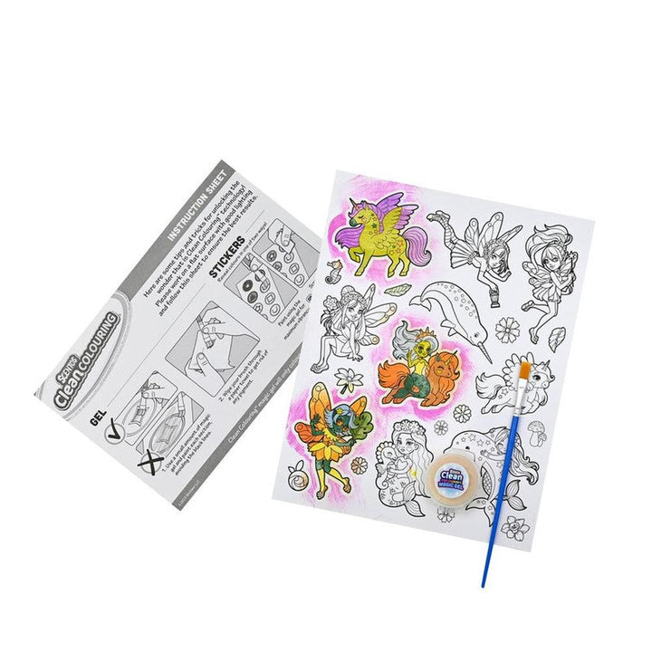Scentos Clean Painting Kit - Enchanted (6-10 Years)