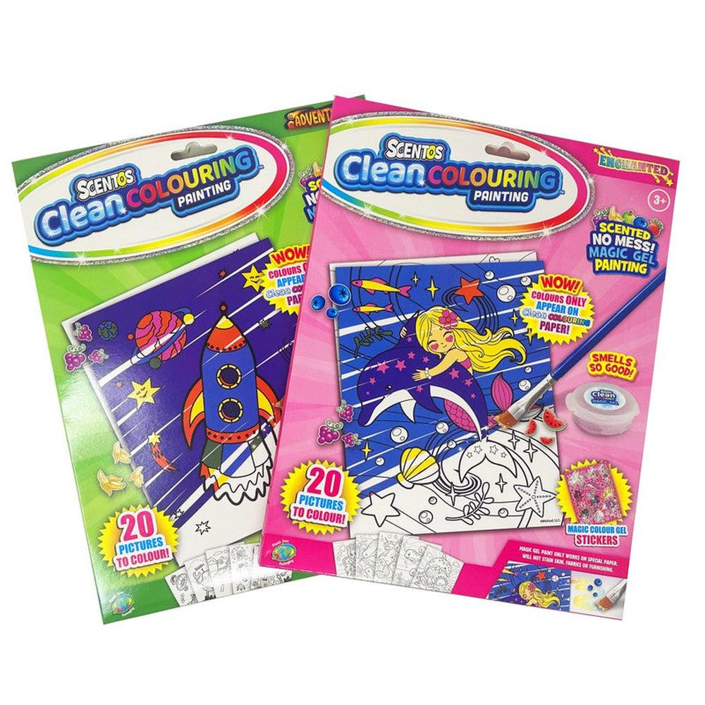Scentos Clean Painting Kit - Enchanted (6-10 Years)