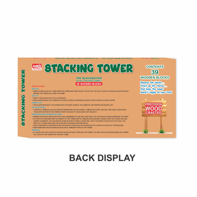 Stacking Tower - Building Game (39 Pieces)