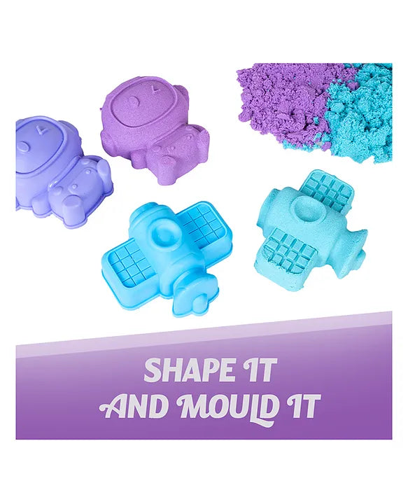 Ratna's Space Sand Craft Kit for Kids - 600Gms (Assorted colours)