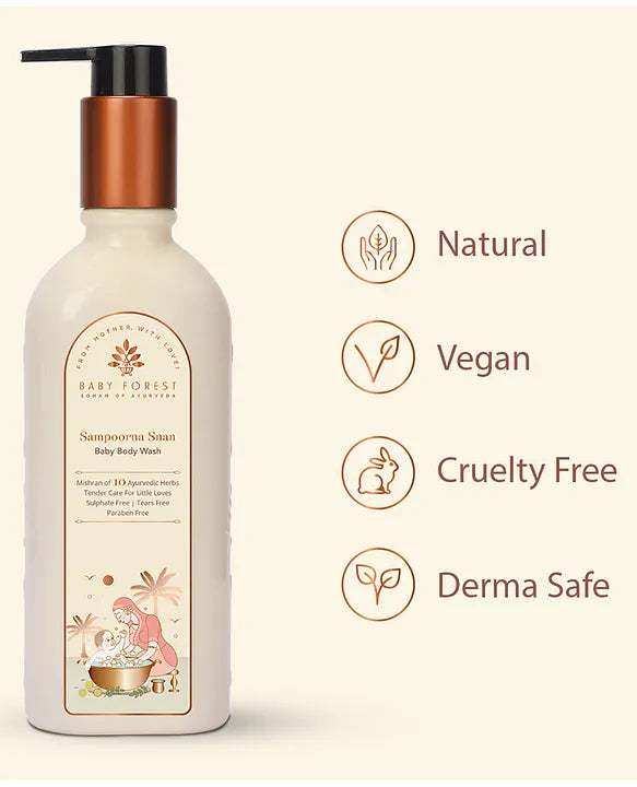 Baby Forest Sampoorna Snan Baby Body Wash - 200 ml