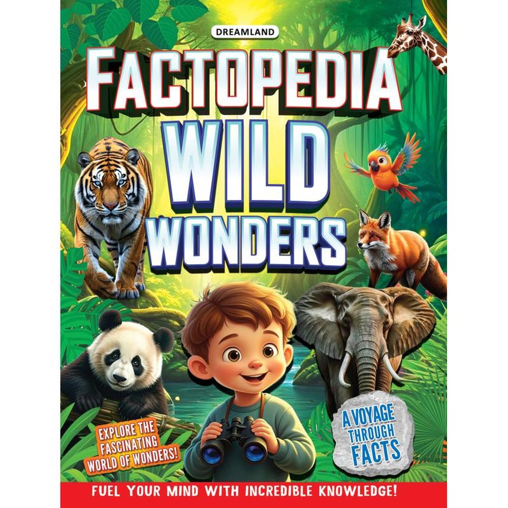 Dreamland Publications Factopedia Book - Amazing Facts for Curious Minds (7-12 Years)