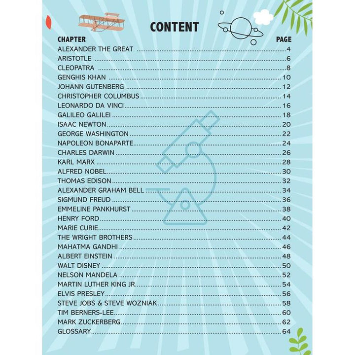 Dreamland Publications Influencers Who Changed the World: Inspiring True Stories of Real Heroes Book (6-12 Years)