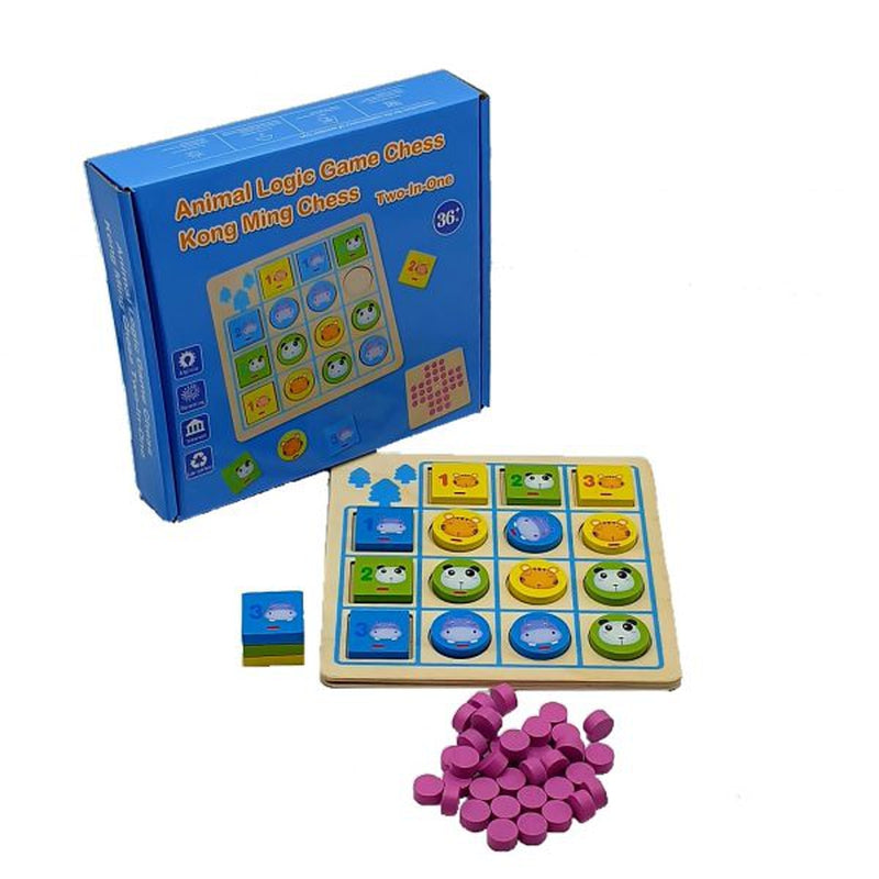 Animal Logic Game & Brainvita Educational Learning Toys