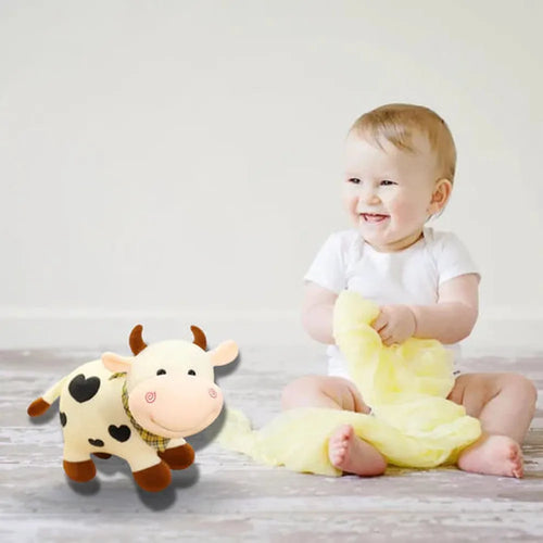 CuddleNest Cow Soft Toy - 25cm