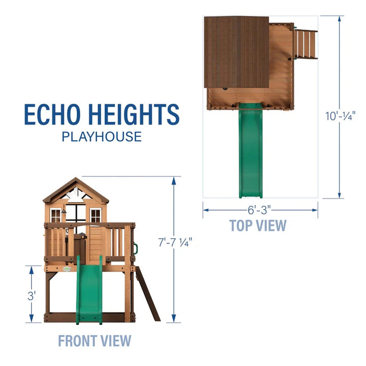 Echo Heights Playhouse - (COD Not Available)