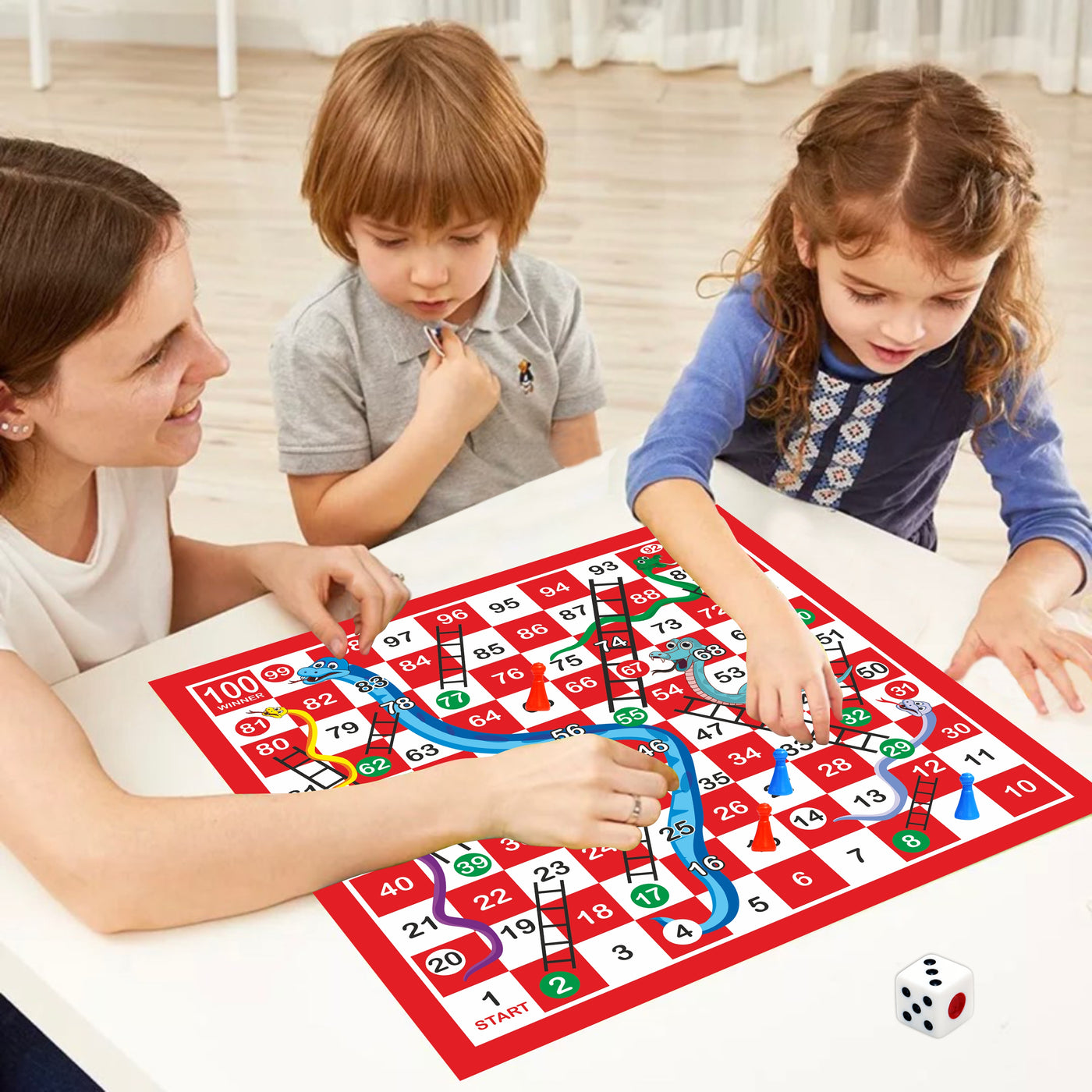 4 in 1 Family Board Game