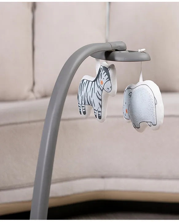 Mastela Fold Up Rocker Seat | 2 Position Recline, Removable Toy Bar, Music & Vibration