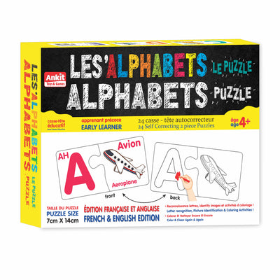 Alphabets Puzzle (English & French)