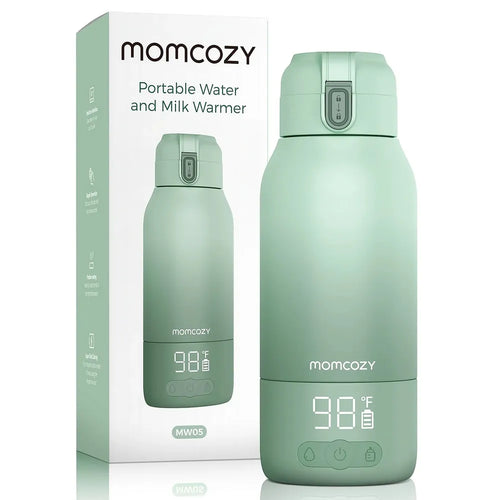 Momcozy Sterilizers & Warmer Portable Breast Milk & Water Warmer | Green