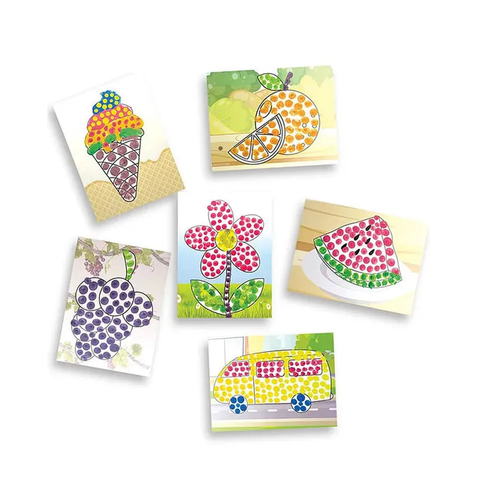 Toykraft My Little Picasso Giggle & Dab Painting Kit | Make & Create 6 Paintings | Creative Art & Craft Activity for Kids